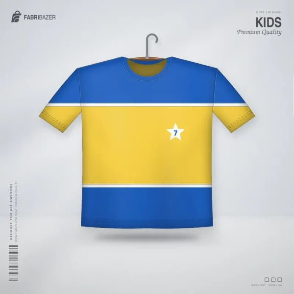 Kids T-Shirt – Colour Block