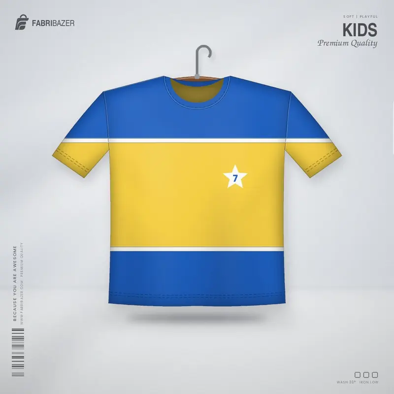 Kids T-Shirt – Colour Block