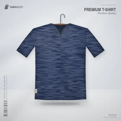 Marled V-Neck T-Shirt