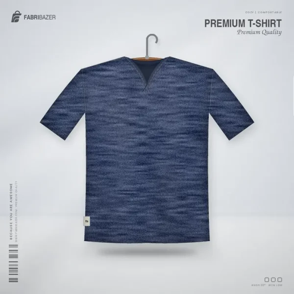 Marled V-Neck T-Shirt