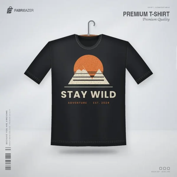 Graphic T-Shirt – Stay Wild